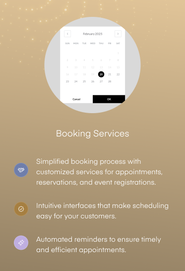 Booking Services